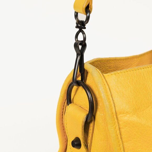 Balenciaga Part Time Mimosa Leather Tassel Shoulder Bag - Picture 7 of 14
